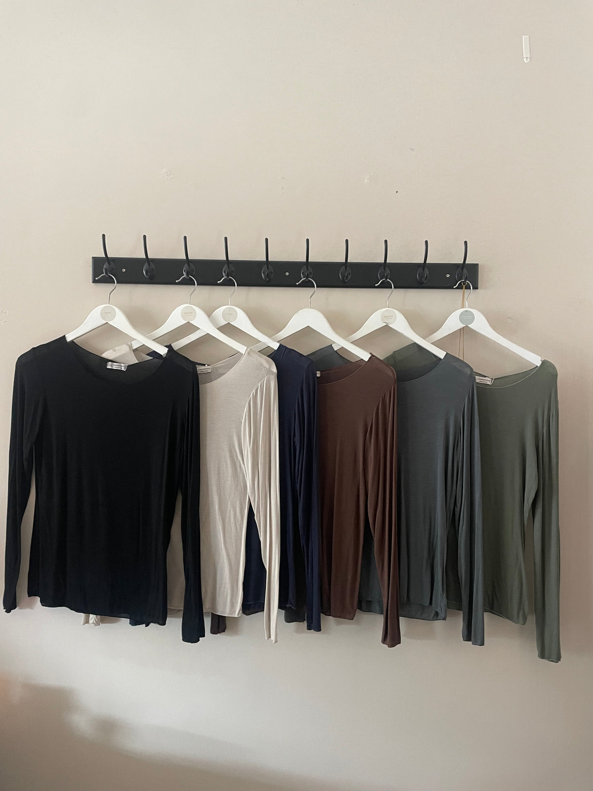 Cashmere Blend Layering Top.