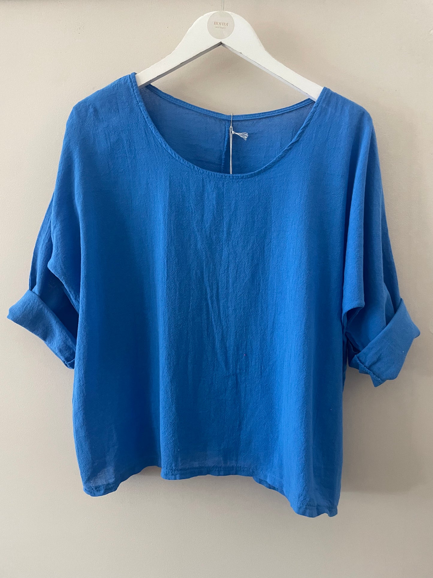 The Lexi Linen/Cotton Mix Top