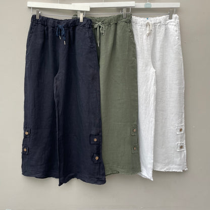 The Stella Linen Trousers