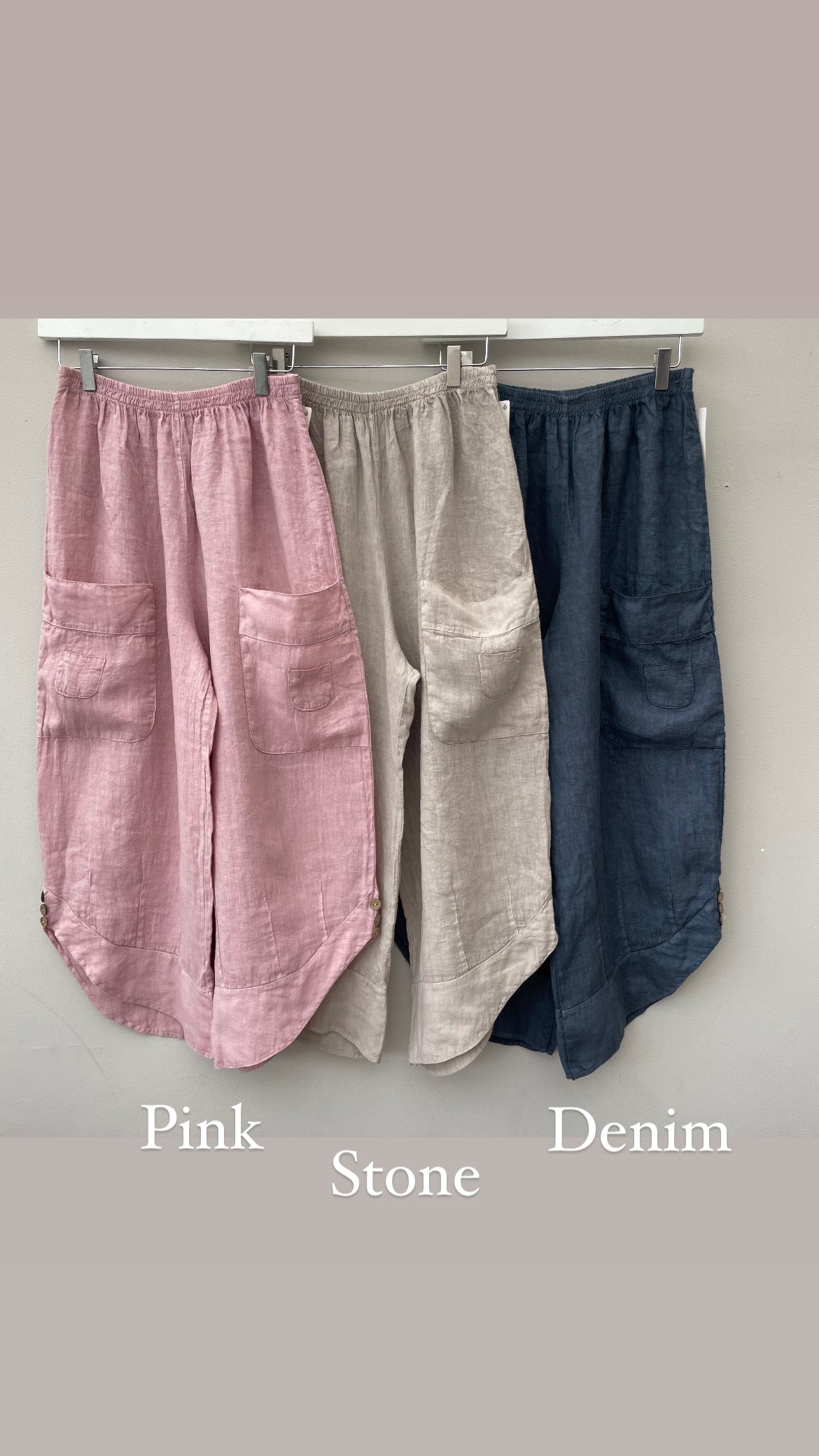 The Evie Linen Trousers