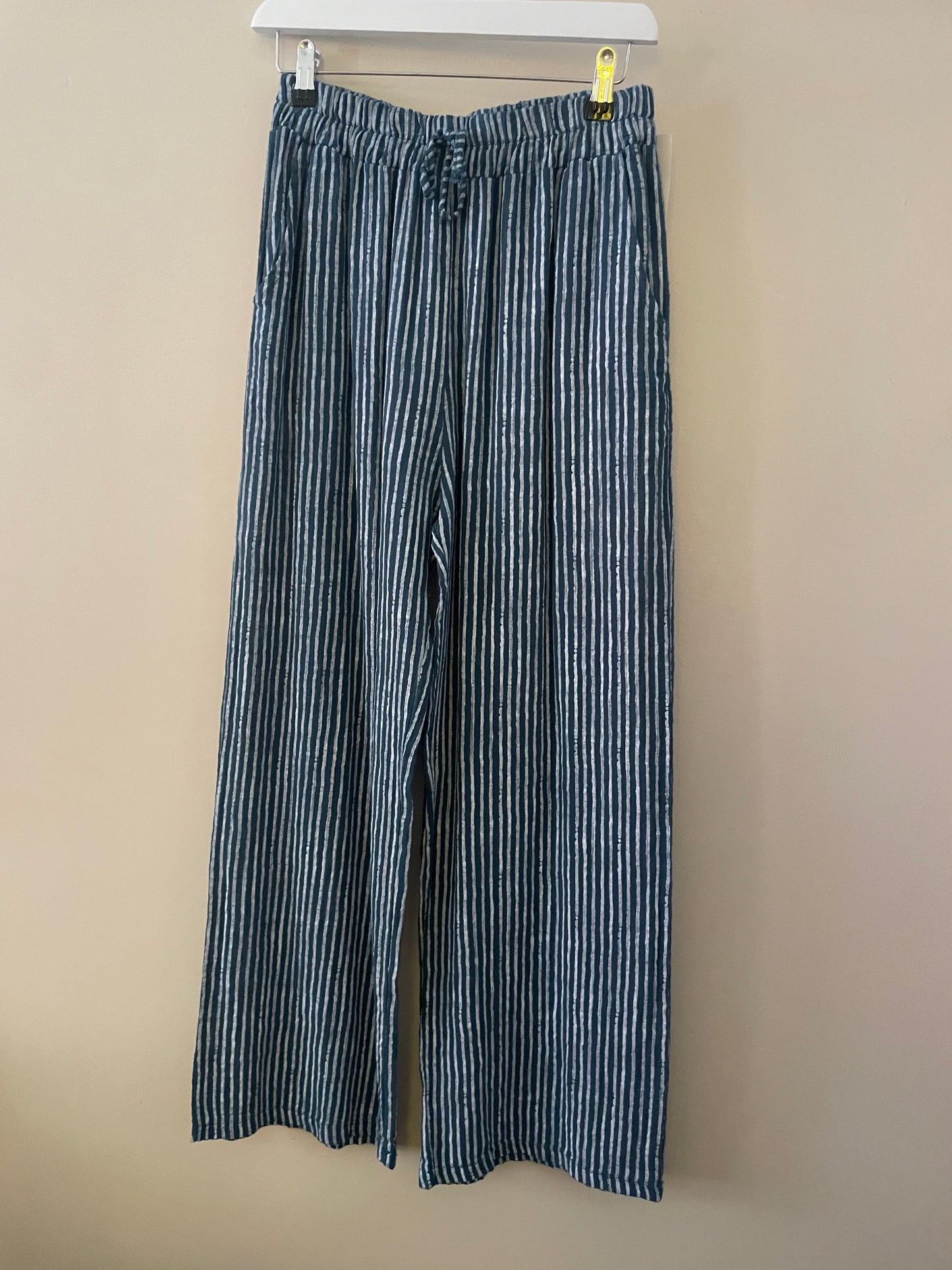 The Maya Cotton Stripe Trousers