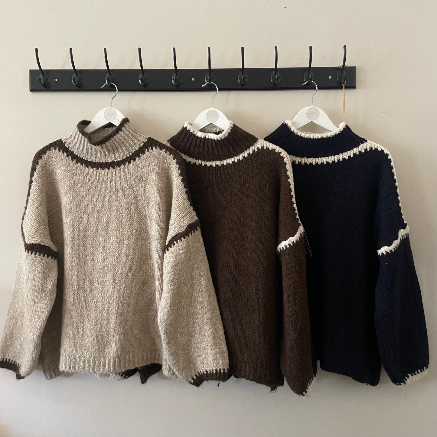 The Molly Overstitched Knit.