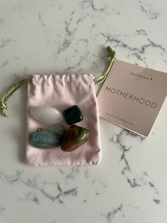 Motherhood Crystal Pouch