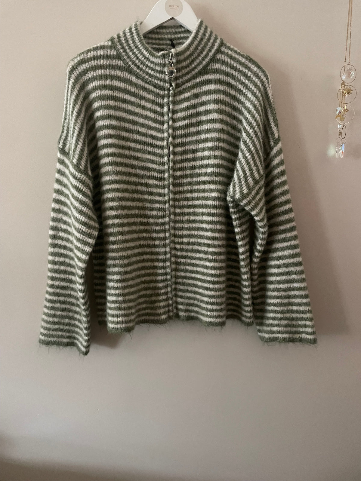 The Fenty Zip Up Cardigan.