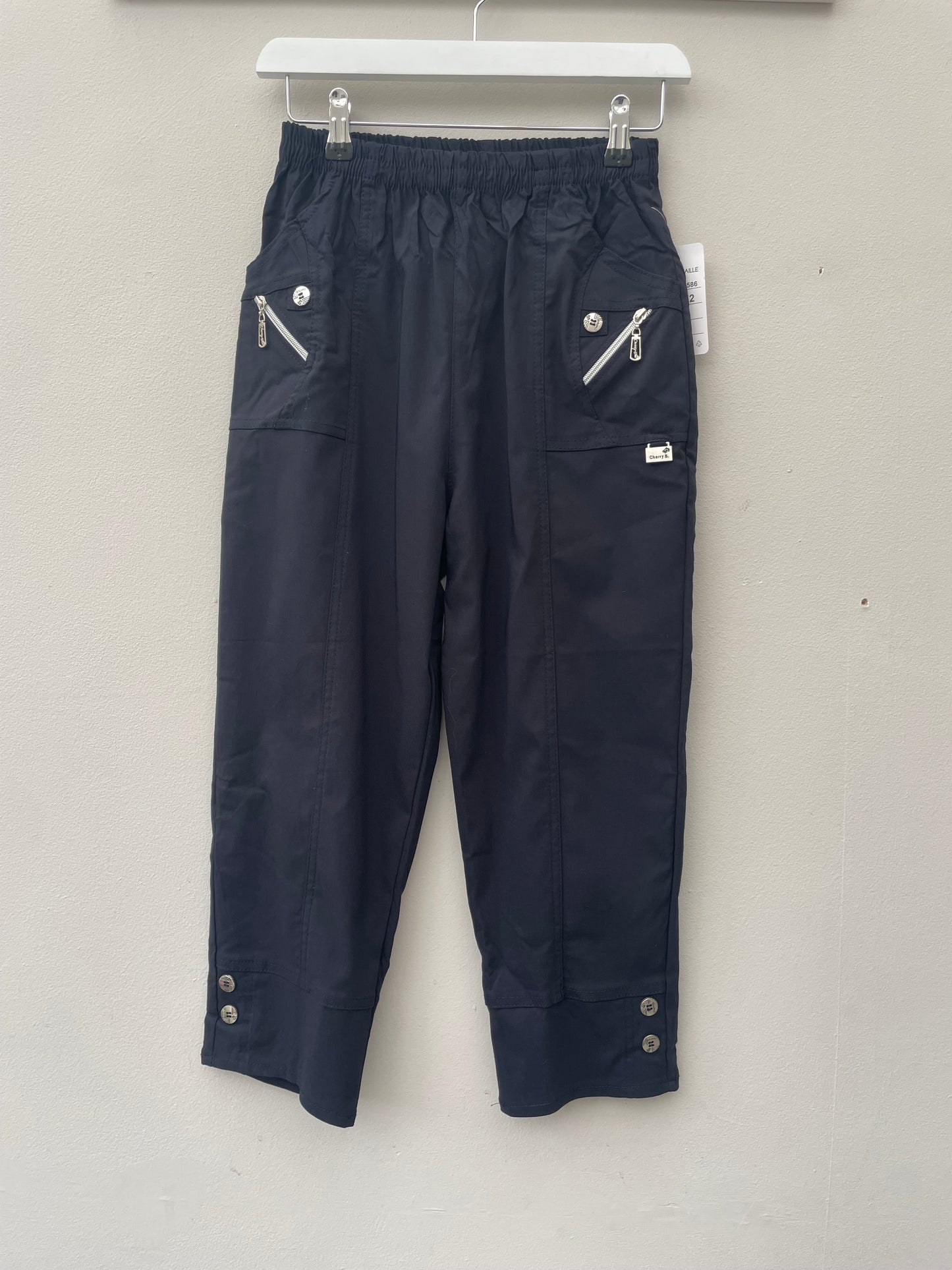 Cherry Capri Trousers