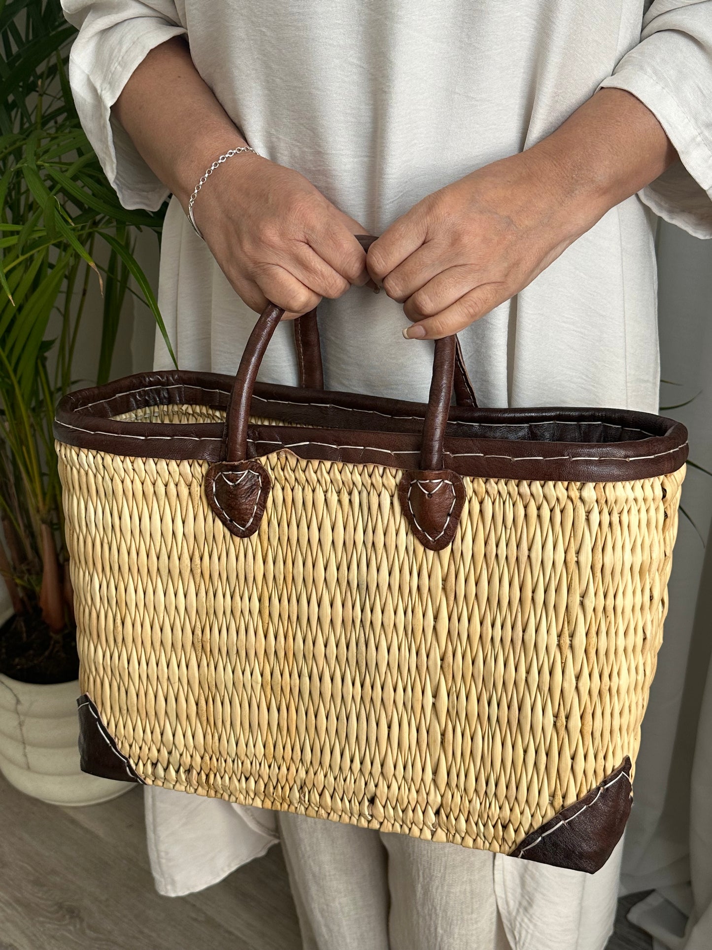 The Seagrass & Willow Signature Basket.