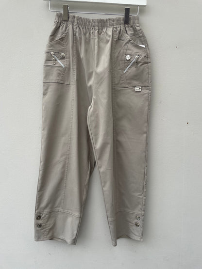 Cherry Capri Trousers