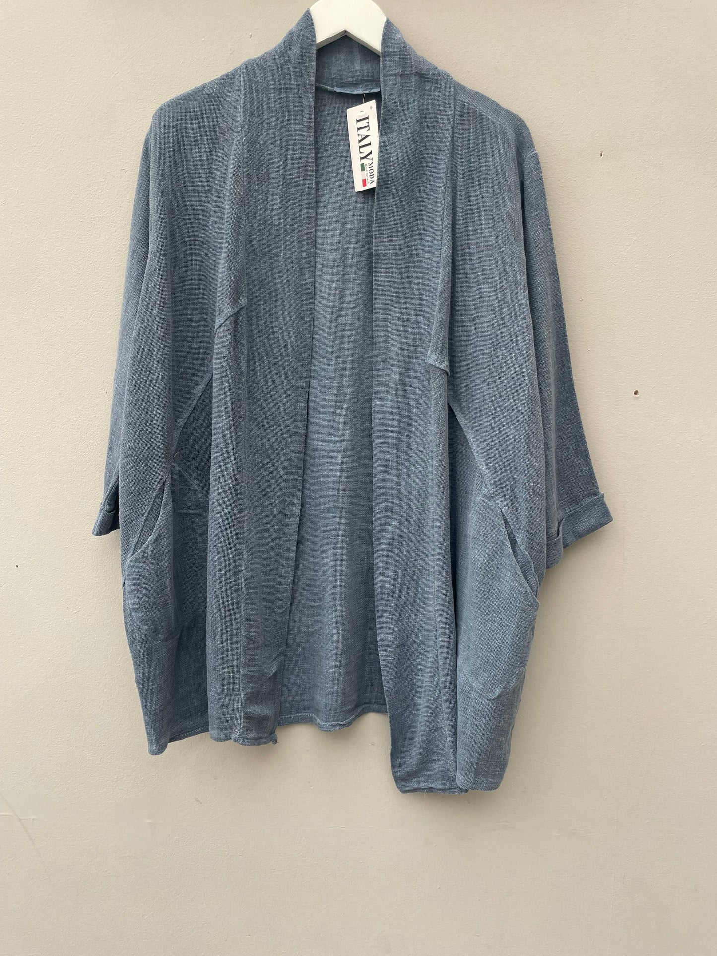 Gaby Washed Linen Cotton Mix Jacket.