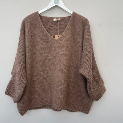 The Darcy Oversized Mohair Knit