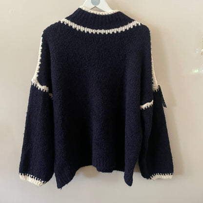 The Molly Overstitched Knit.