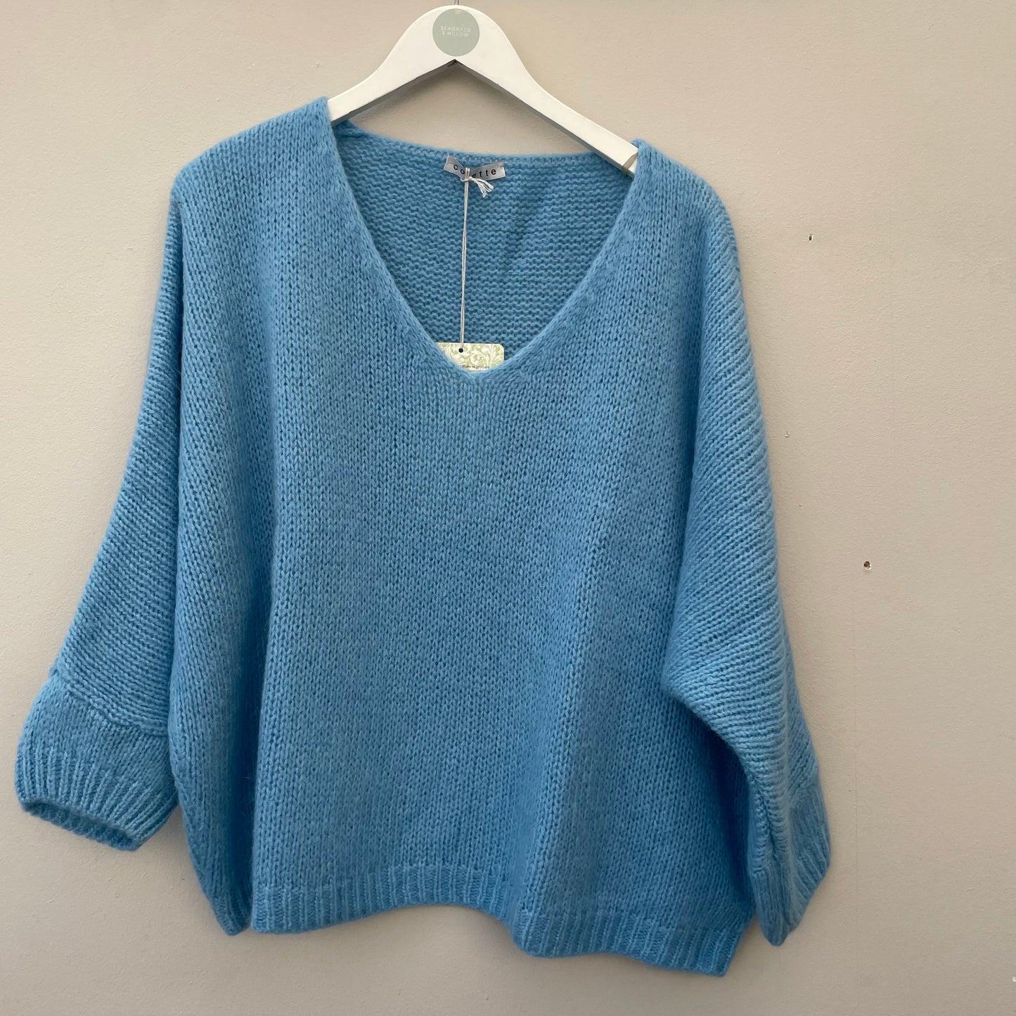 The Darcy Oversized Mohair Knit