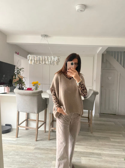 Betsy Wide Leg Corduroy Trousers