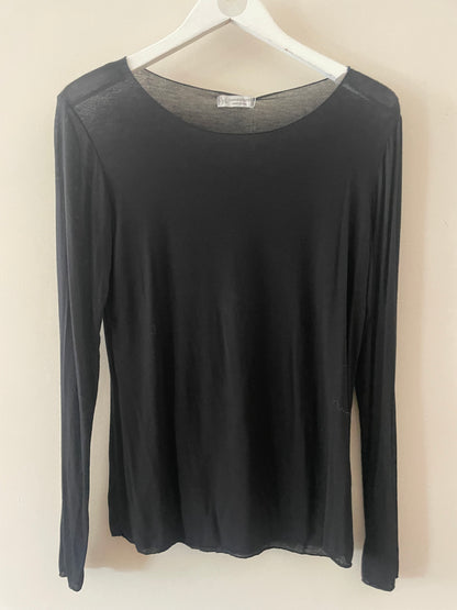 Cashmere Blend Layering Top.