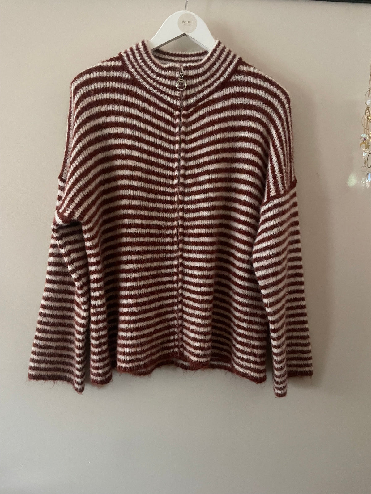 The Fenty Zip Up Cardigan.