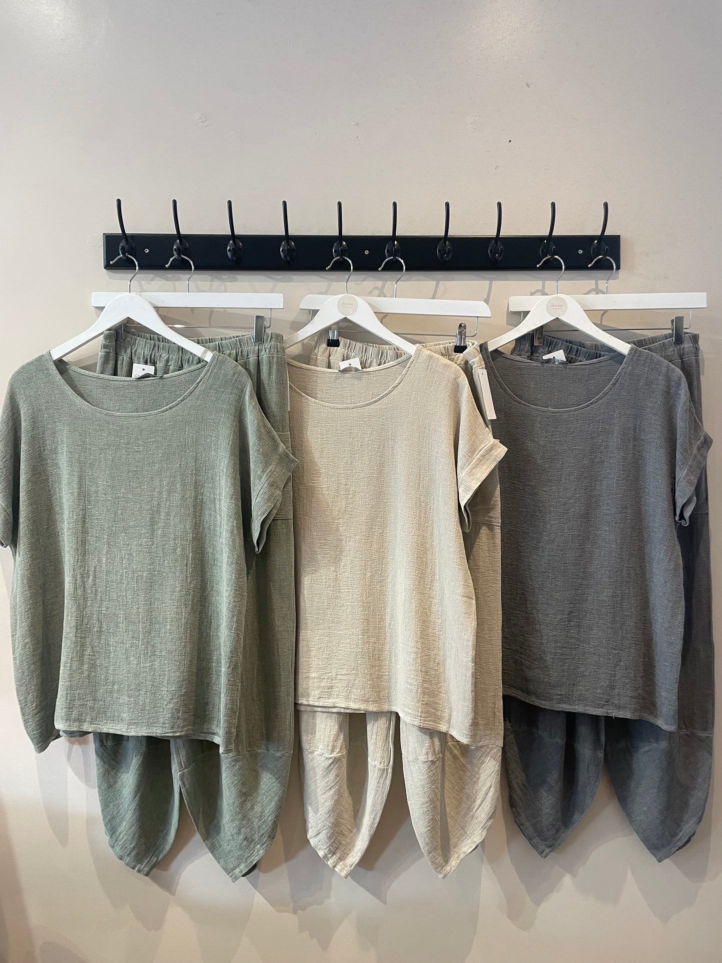 Gaby Two Piece Balloon Trouser Set.