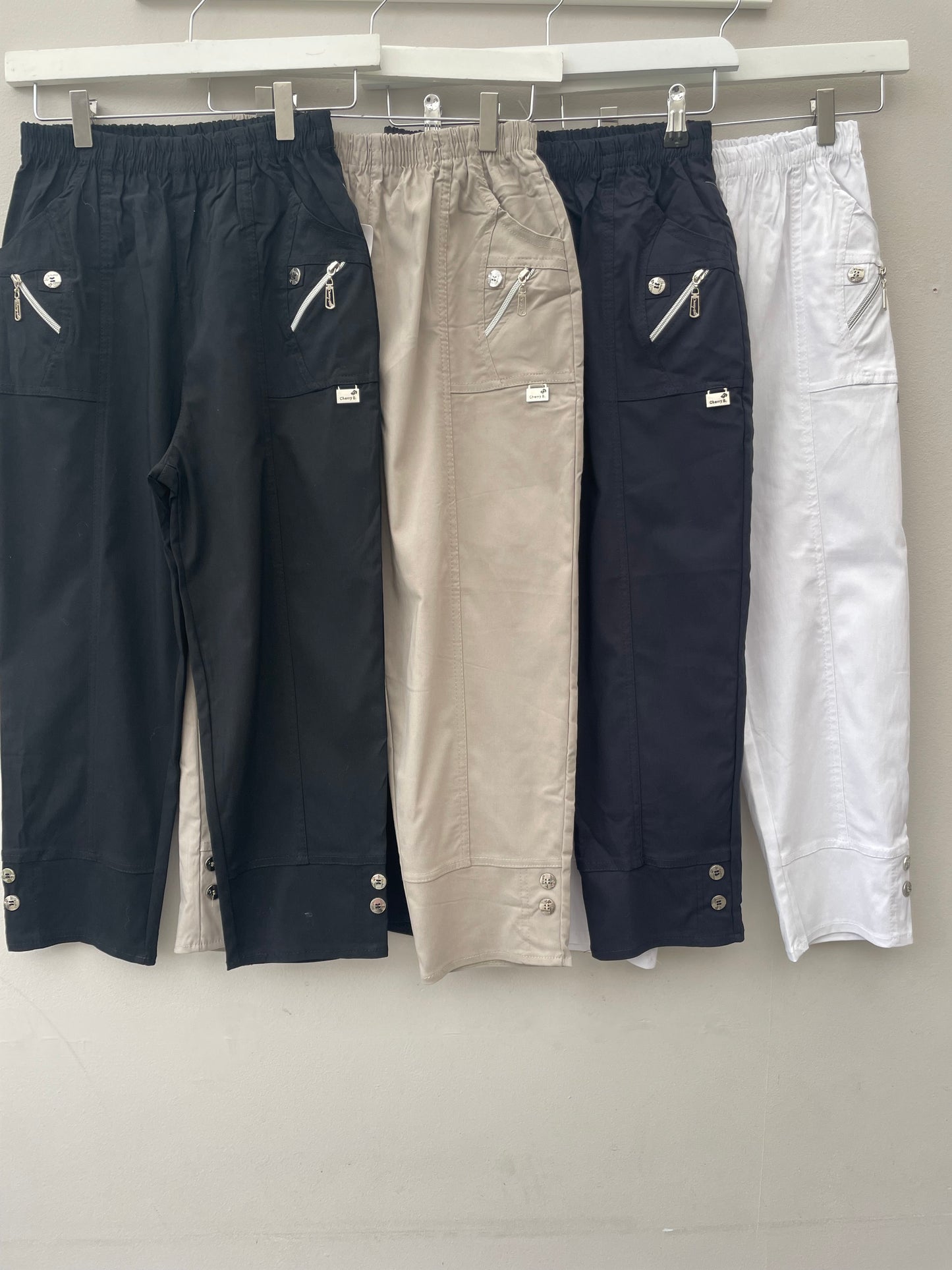 Cherry Capri Trousers