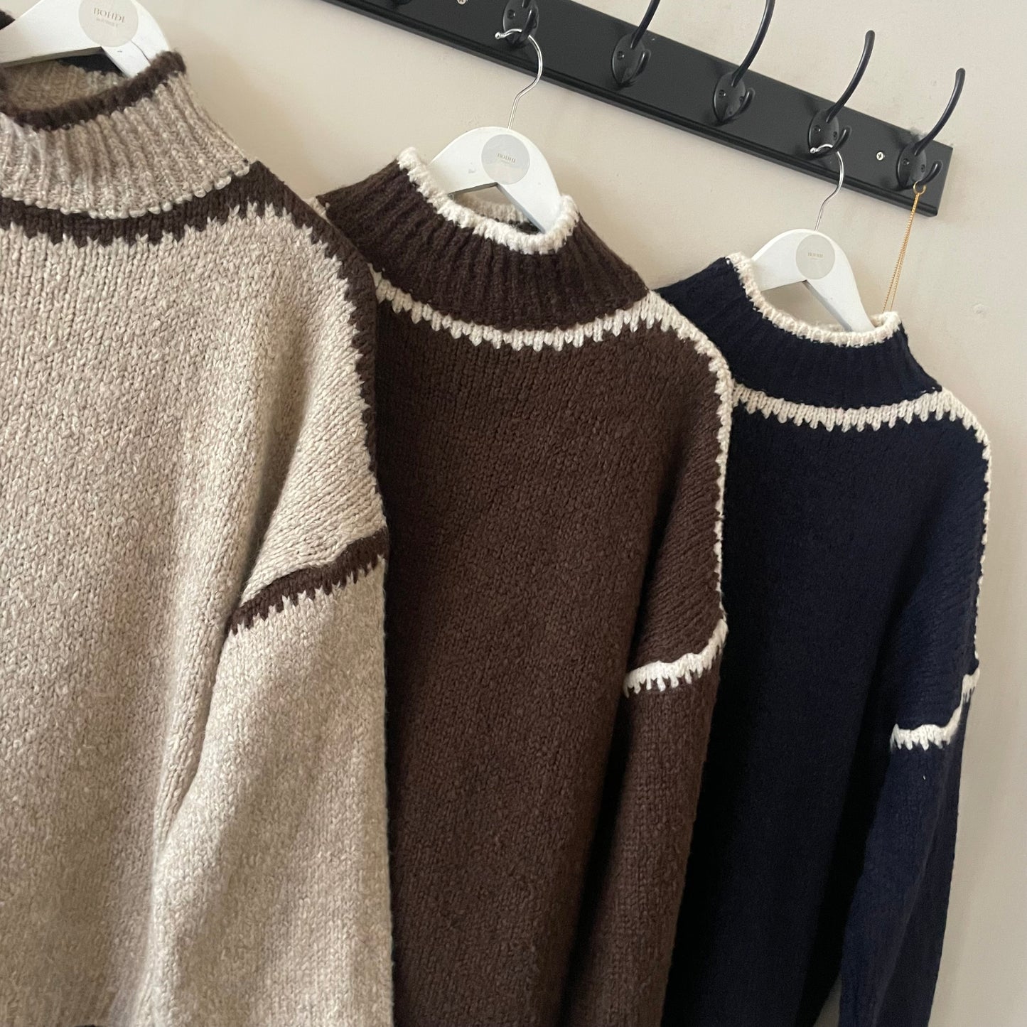 The Molly Overstitched Knit.