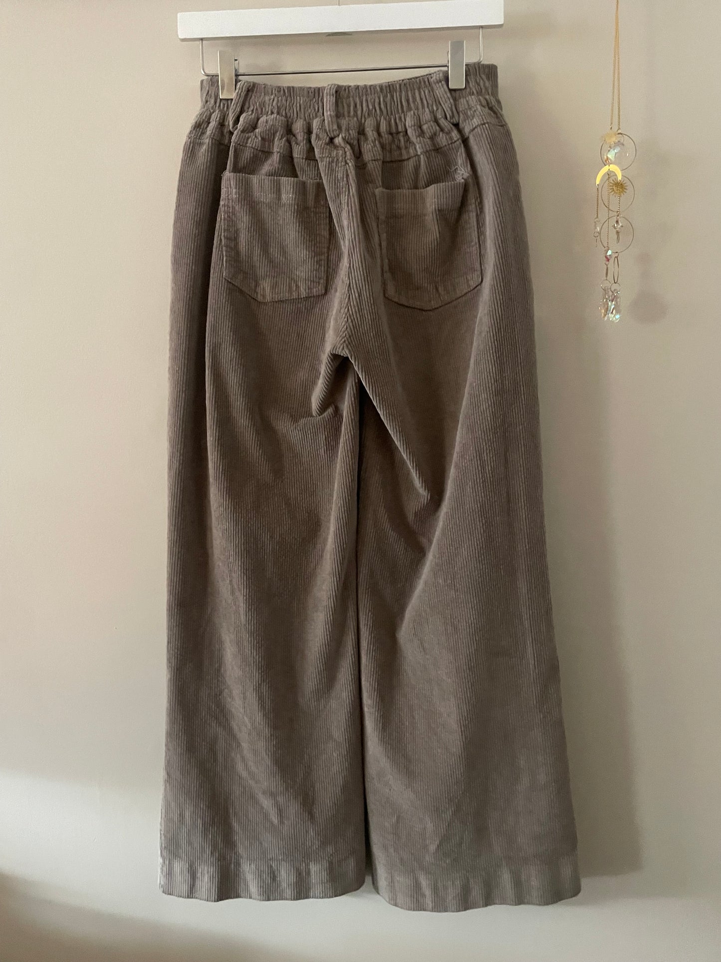 Betsy Wide Leg Corduroy Trousers