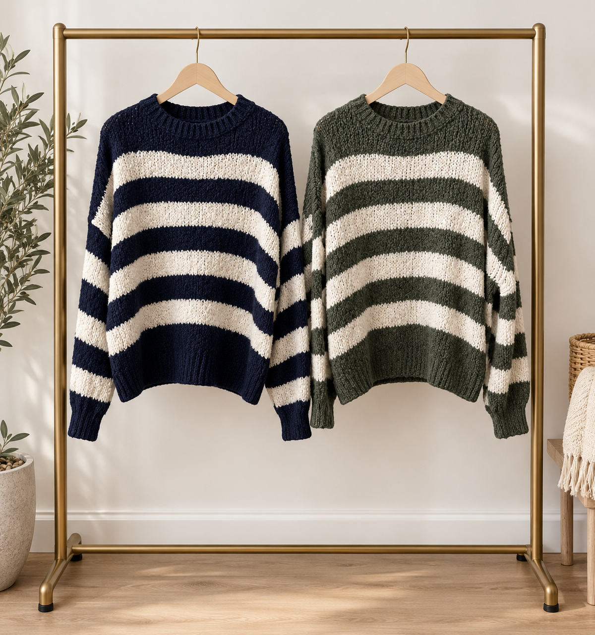 The Gerry Stripe Knit.