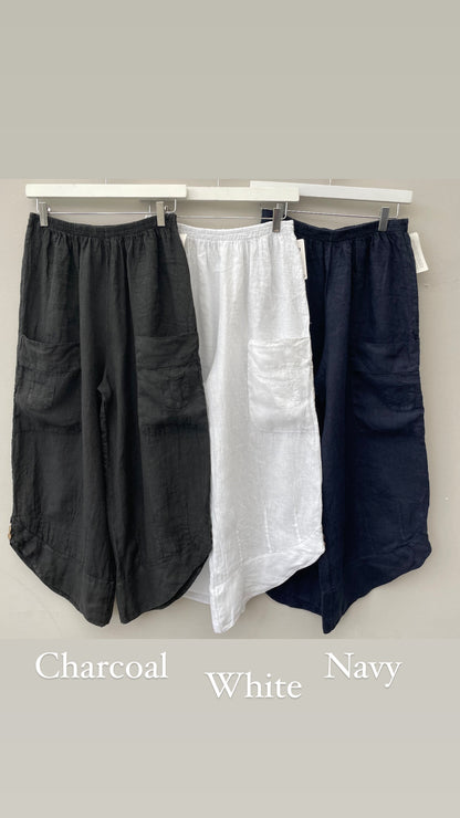 The Evie Linen Trousers