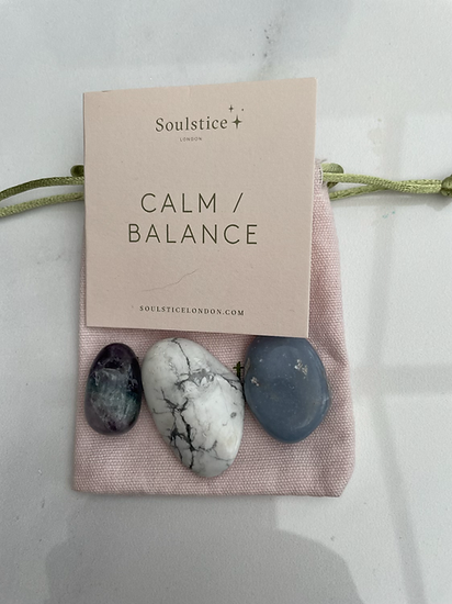 Calm & Balance Crystal Pouch