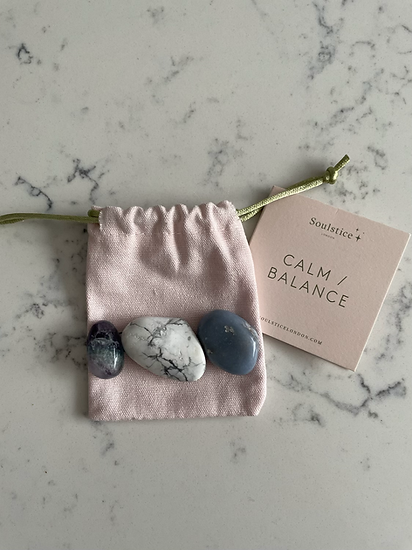 Calm & Balance Crystal Pouch