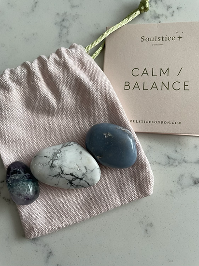 Calm & Balance Crystal Pouch