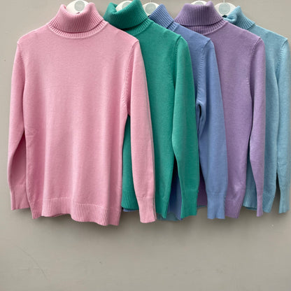 The Sophia Pastel Polo Knit.