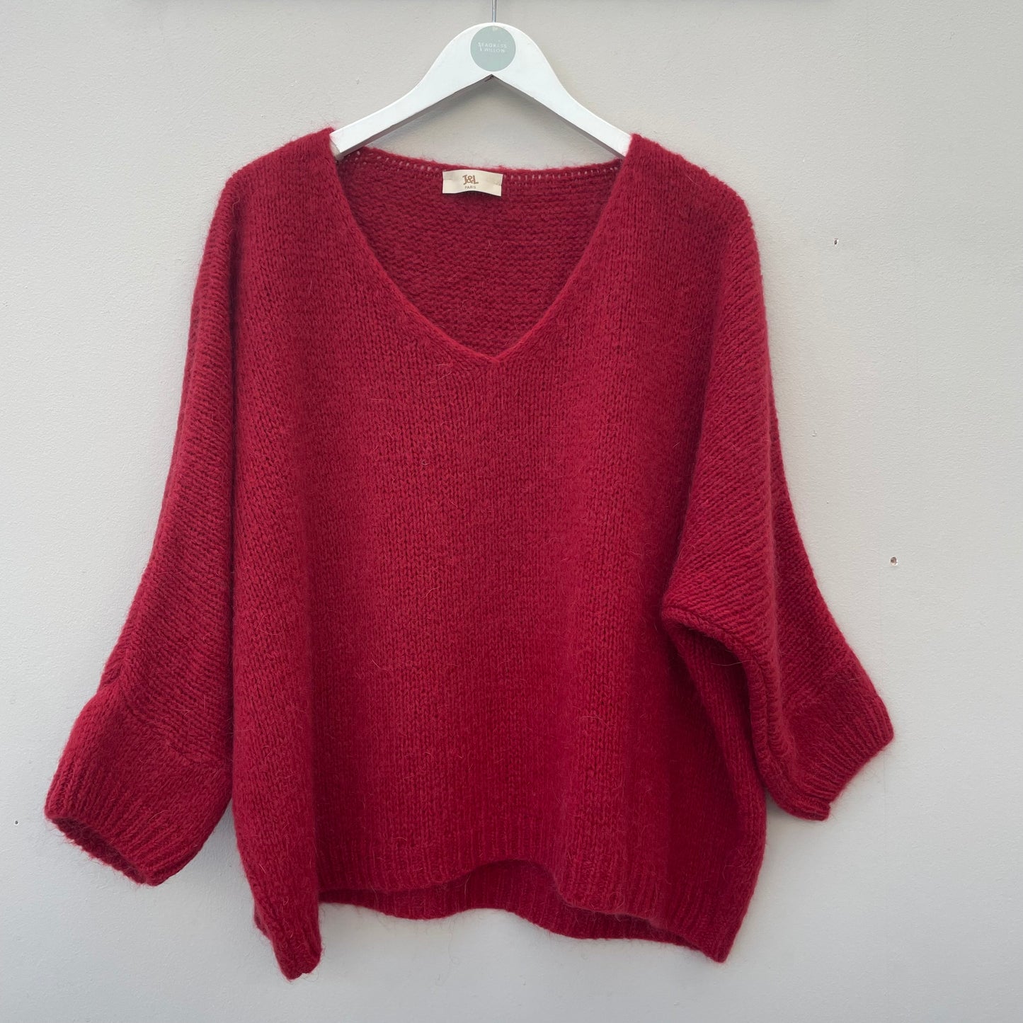 The Darcy Oversized Mohair Knit