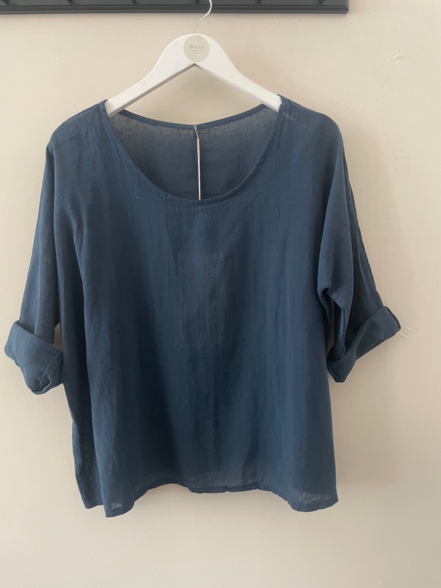 The Lexi Linen/Cotton Mix Top