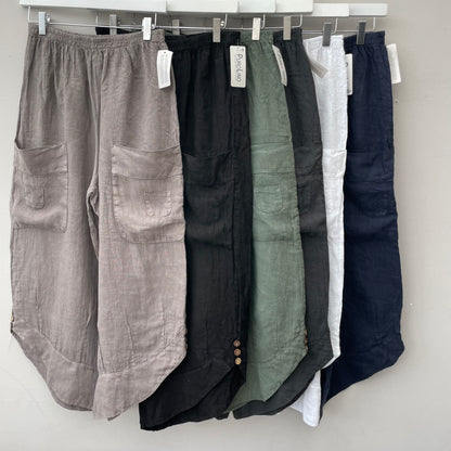 The Evie Linen Trousers