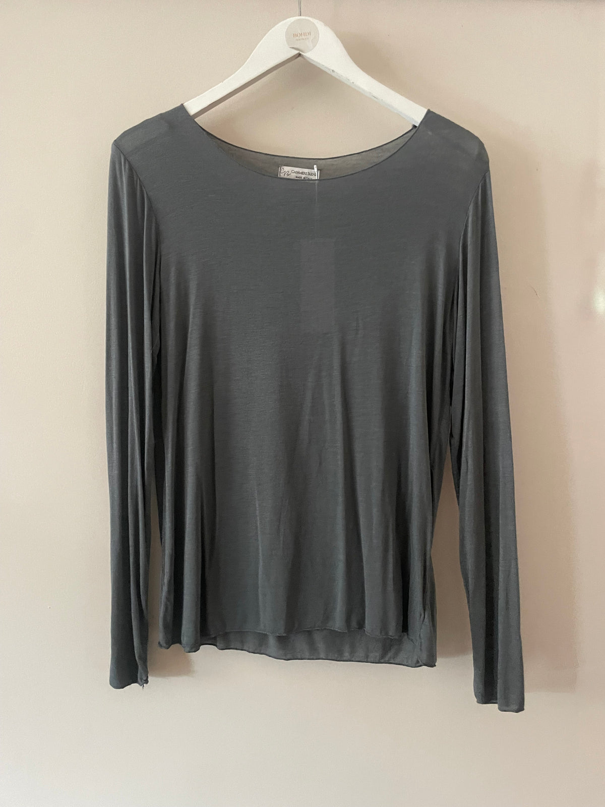 Cashmere Blend Layering Top.