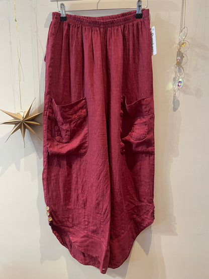 The Evie Linen Trousers