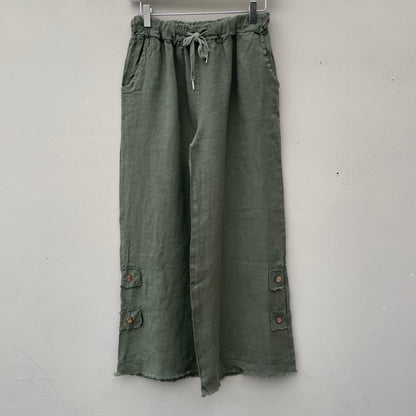 The Stella Linen Trousers