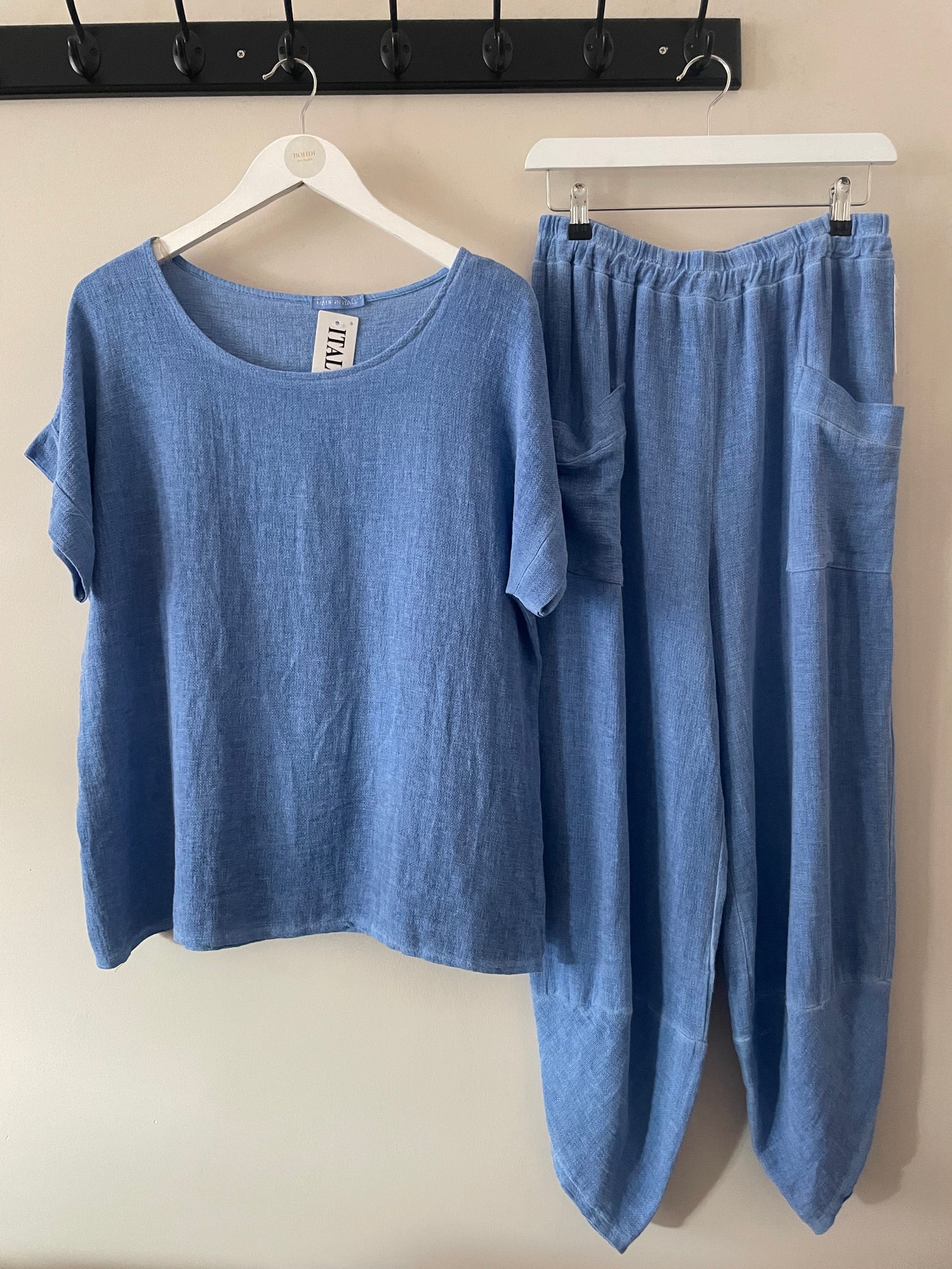 Gaby Two Piece Balloon Trouser Set.