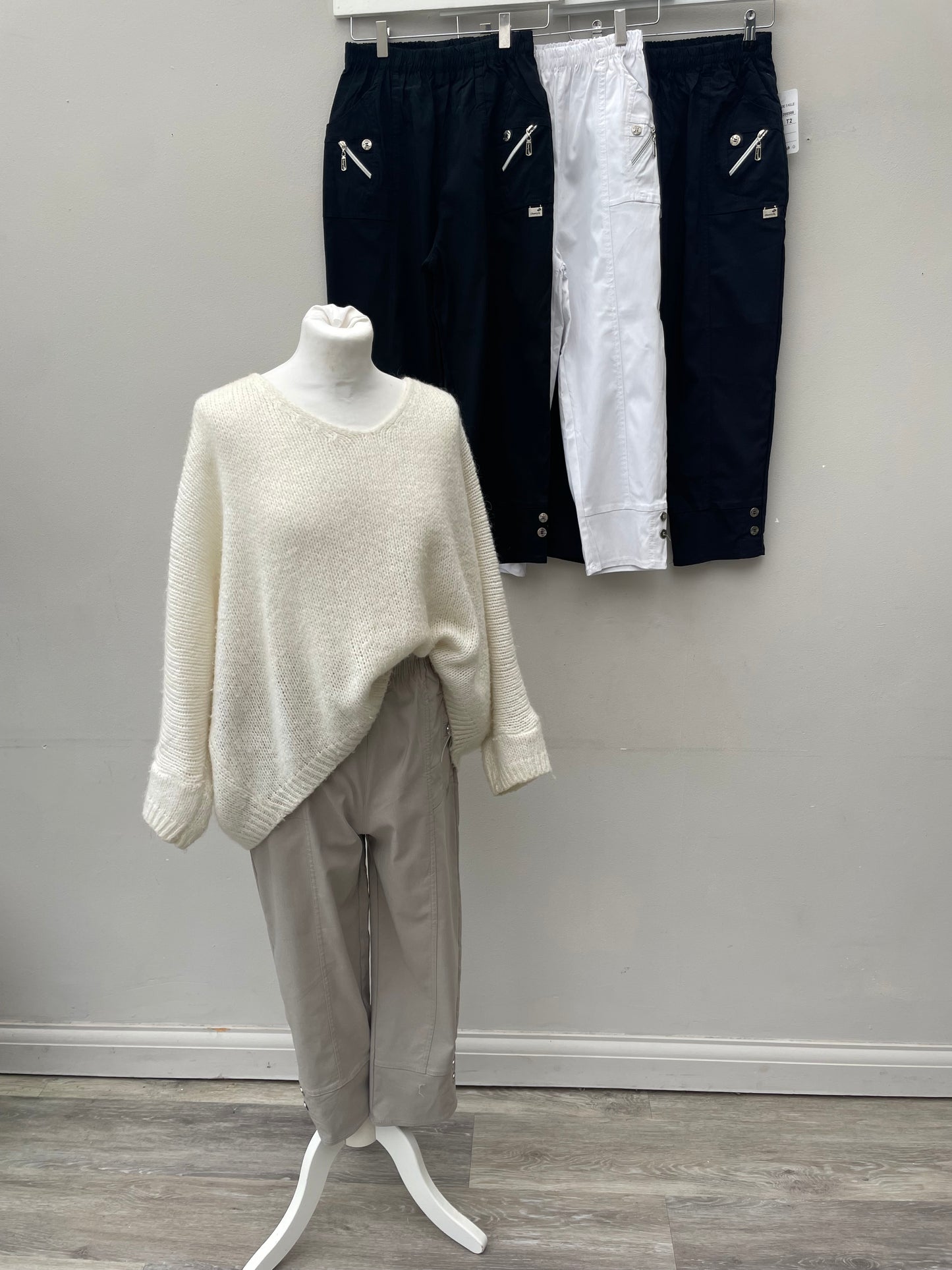 Cherry Capri Trousers