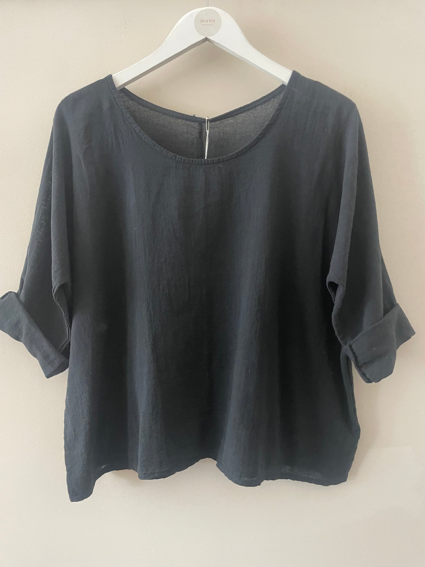 The Lexi Linen/Cotton Mix Top
