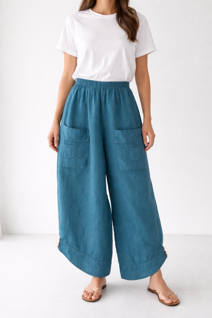 The Evie Linen Trousers
