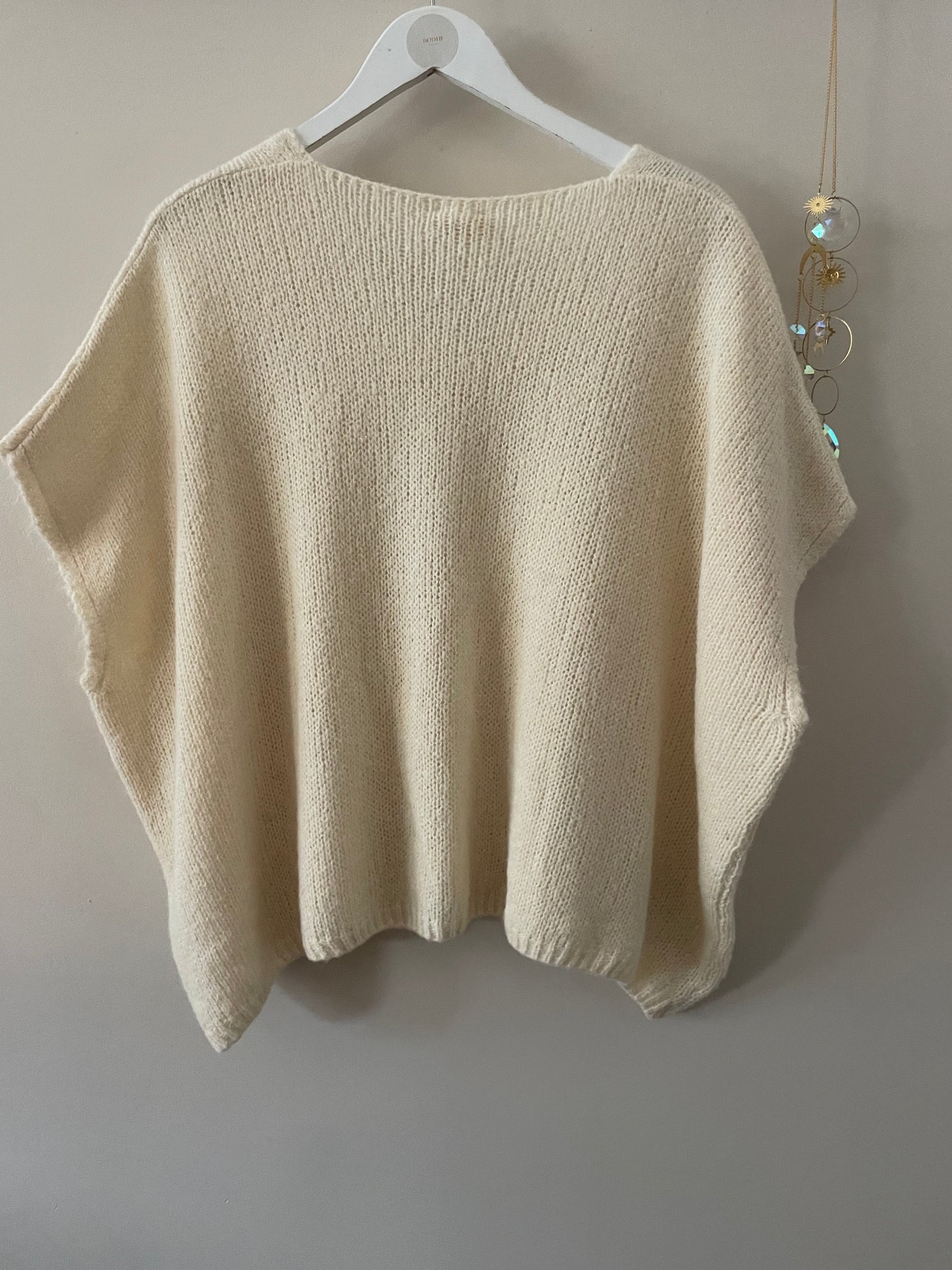 Darcy Oversized Mohair Blend Tank Top.