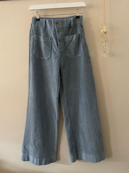Betsy Wide Leg Corduroy Trousers