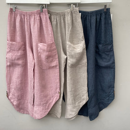 The Evie Linen Trousers