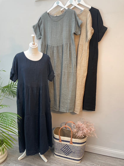 The Primrose Linen Dress.