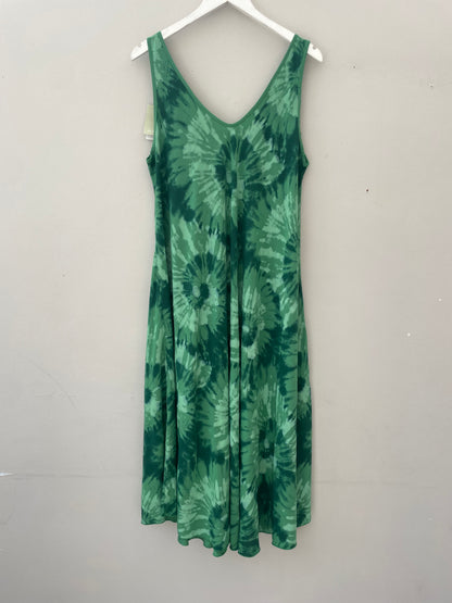 The Melissa Tie Dye Sleeveless Dress.