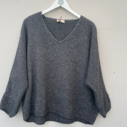 The Darcy Oversized Mohair Knit