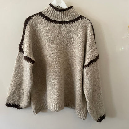 The Molly Overstitched Knit.