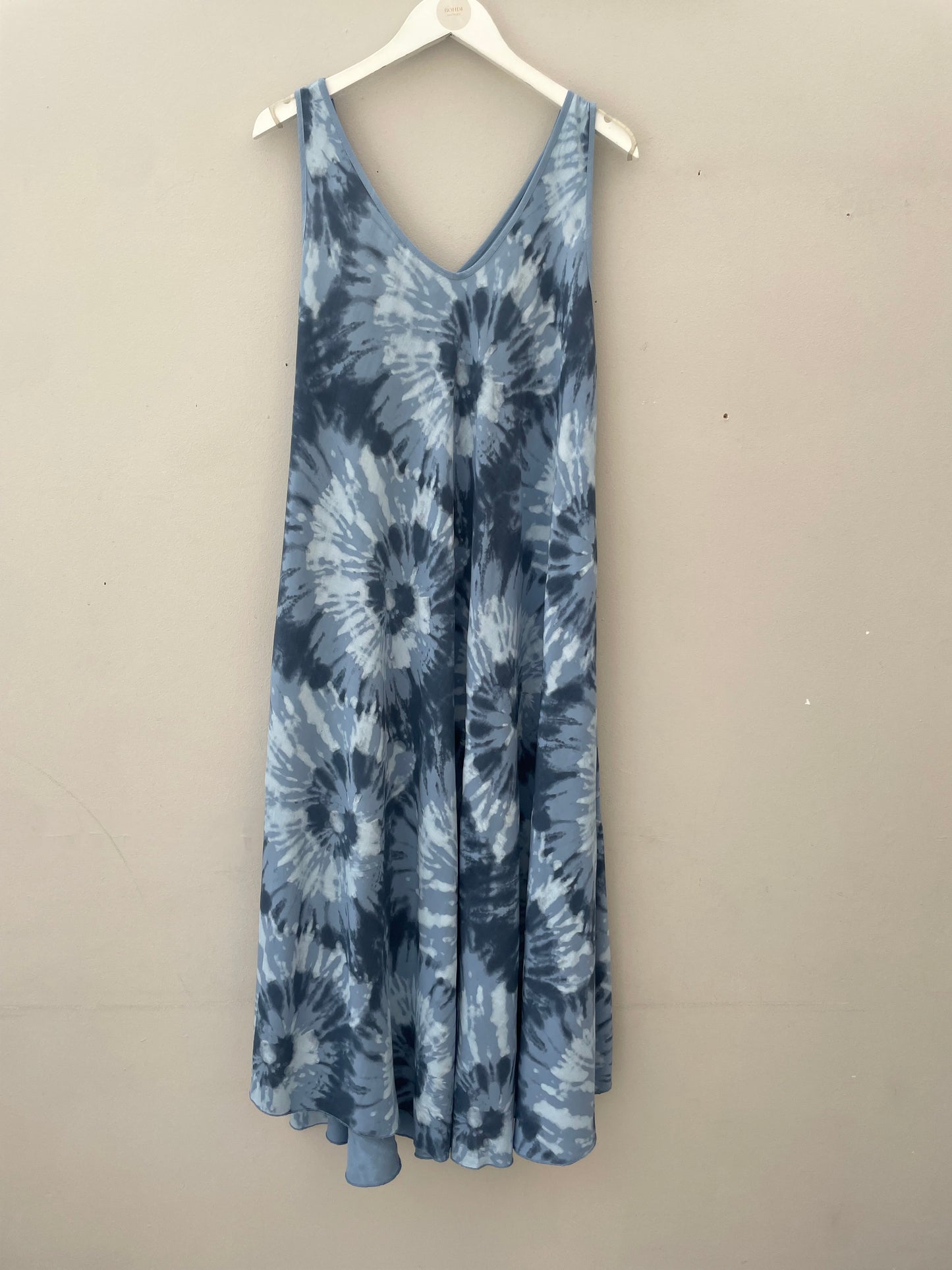 The Melissa Tie Dye Sleeveless Dress.
