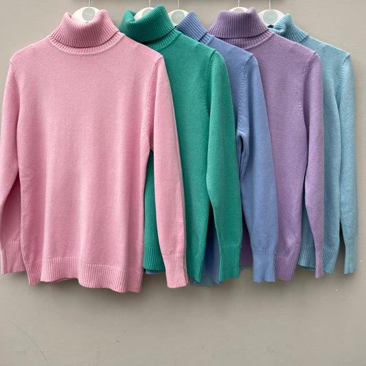 The Sophia Pastel Polo Knit.