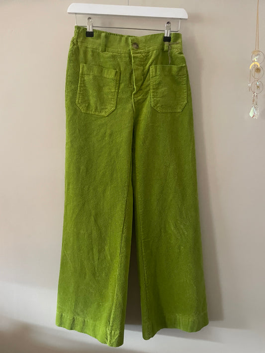 Betsy Wide Leg Corduroy Trousers