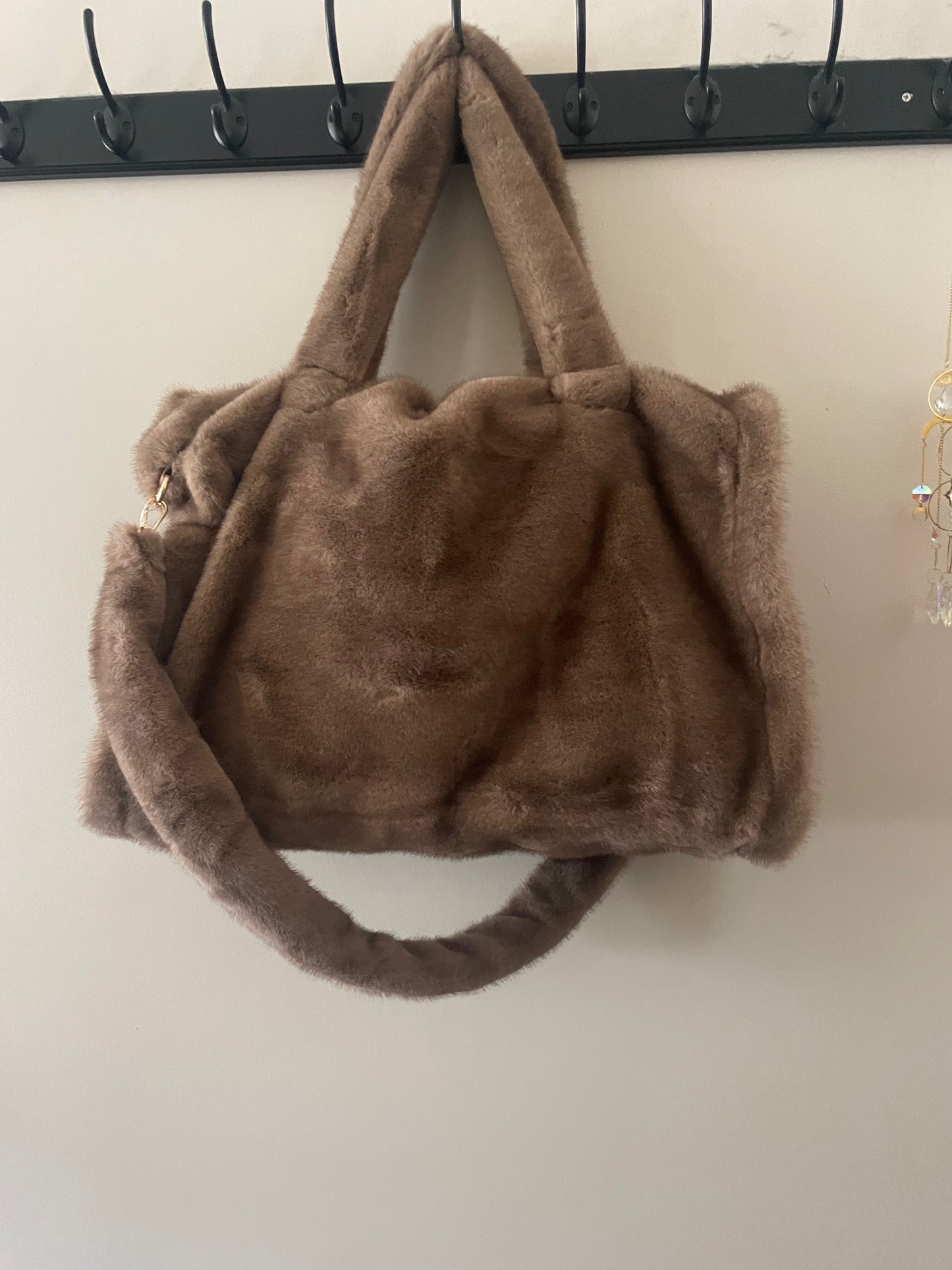 The Trinity Faux Fur Bag.
