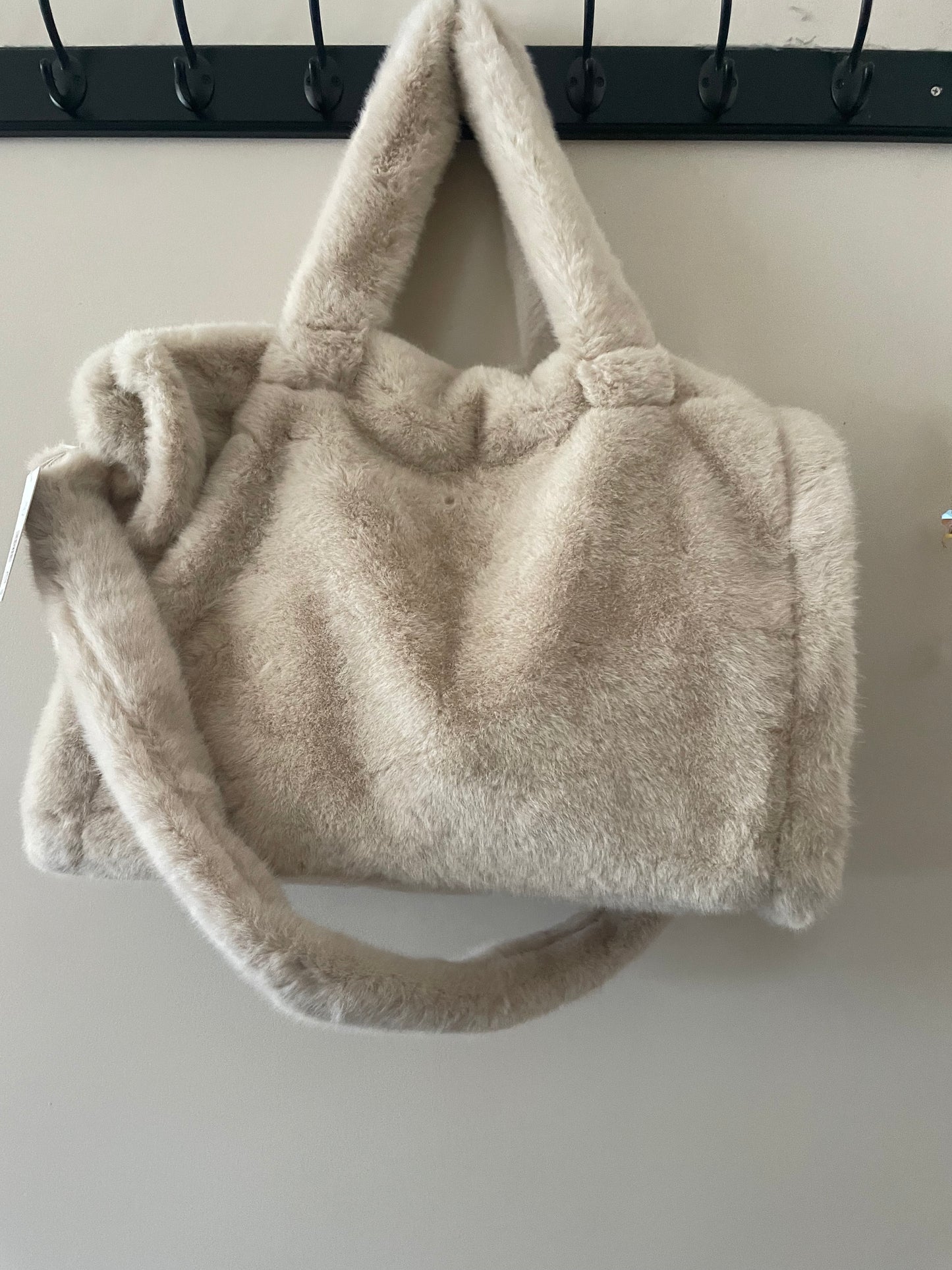 The Trinity Faux Fur Bag.